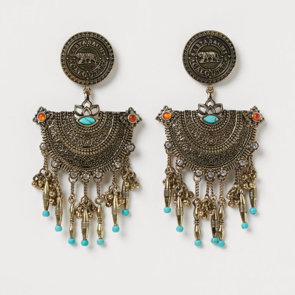 Sabyasachi earrings brand new in box NWT. Open to reasonable offers. Boho Chic.